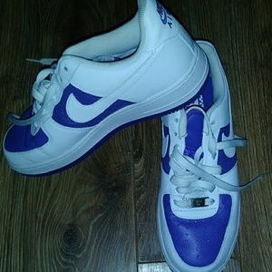Authentic Air force ones. Hard to find purple